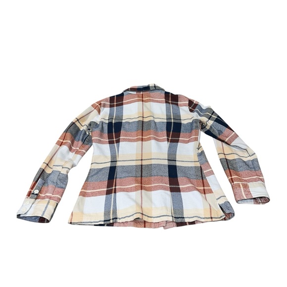 Patagonia Women's Long-Sleeved Fjord Flannel Shirt Plaid Size 2 - Picture 2 of 6